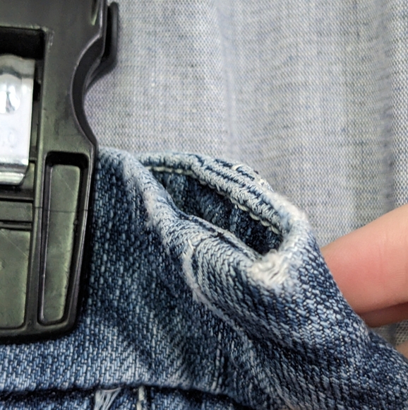 New York Company Jeans Women's 10 Wide Leg Straight Denim - Picture 5 of 9